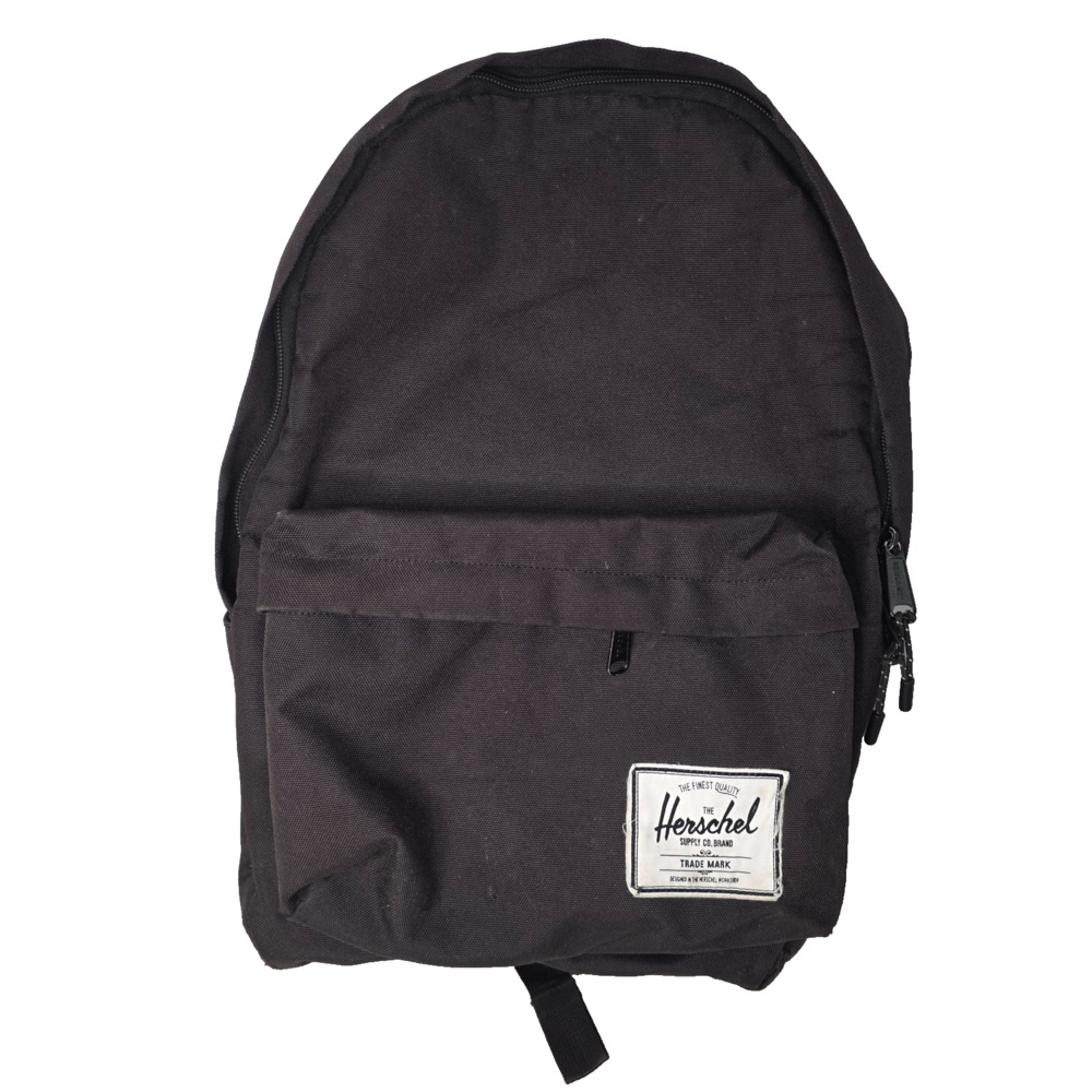 Herschel Supply Co Black Backpack Classic Canvas Laptop School Bag